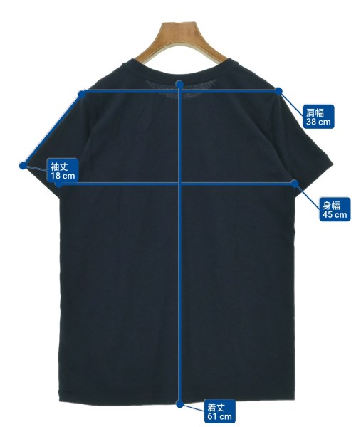 upper hights（アッパーハイツ）Tシャツ・カットソー 紺 サイズ:1(S位) レディース/2200681967069