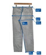 upper hights（アッパーハイツ）デニムパンツ グレー サイズ:25(S位) レディース/2200677972053