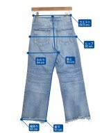 upper hights（アッパーハイツ）デニムパンツ 青 サイズ:24(S位) レディース/2200679537045
