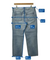 upper hights（アッパーハイツ）デニムパンツ 青 サイズ:26(M位) レディース/2200685054185