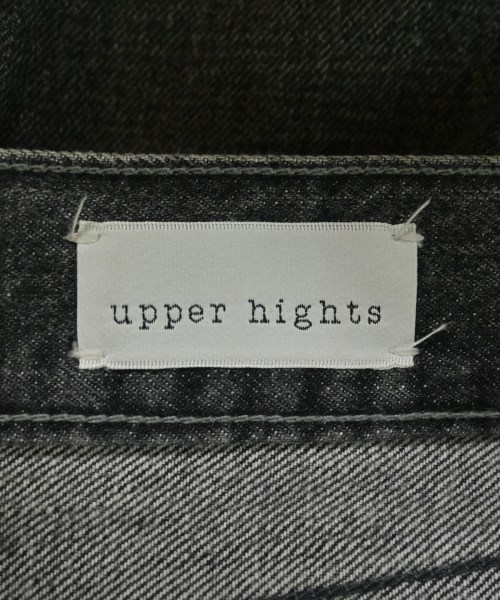 upper hights（アッパーハイツ）デニムパンツ 黒 サイズ:26(M位) レディース/2200685054192