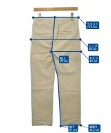 upper hights（アッパーハイツ）デニムパンツ ベージュ サイズ:23(XS位) レディース/2200680905079