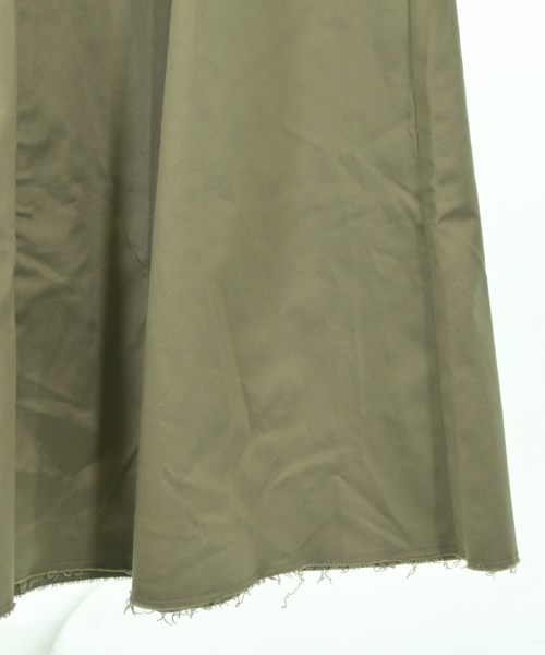 upper hights（アッパーハイツ）ロング・マキシ丈スカート カーキ サイズ:25(S位) レディース/2200682464031
