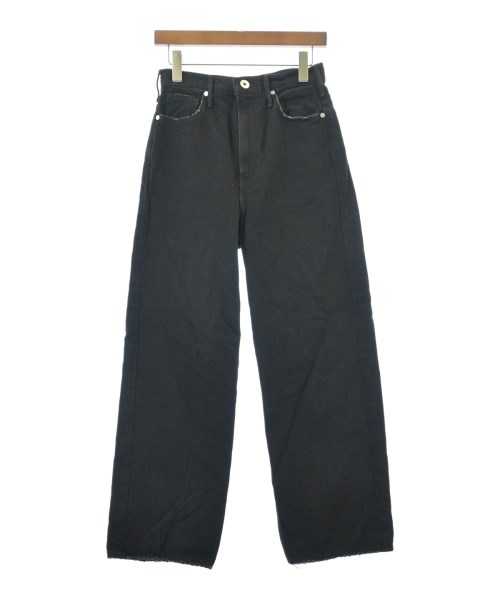 upper hights(アッパーハイツ)デニムパンツ 黒 サイズ:24(S位)/2200683663020