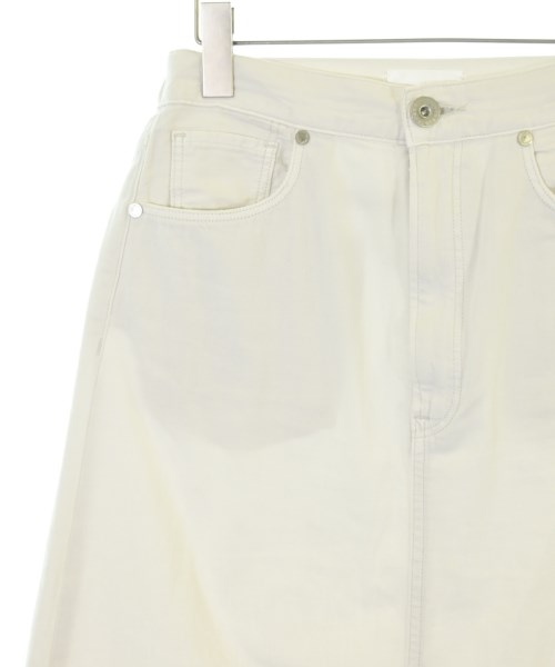 upper hights（アッパーハイツ）ロング・マキシ丈スカート 白 サイズ:24(S位) レディース/2200682708098