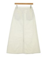 upper hights（アッパーハイツ）ロング・マキシ丈スカート 白 サイズ:24(S位) レディース/2200682708098