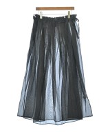 upper hights（アッパーハイツ）ロング・マキシ丈スカート 黒 サイズ:2(M位) レディース/2200690102048