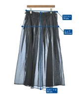 upper hights（アッパーハイツ）ロング・マキシ丈スカート 黒 サイズ:2(M位) レディース/2200690102048
