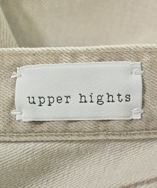 upper hights（アッパーハイツ）デニムパンツ ベージュ サイズ:25(S位) レディース/2200686194088