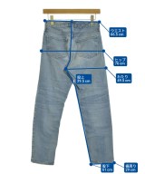 upper hights（アッパーハイツ）デニムパンツ 青 サイズ:23(XS位) レディース/2200689794162