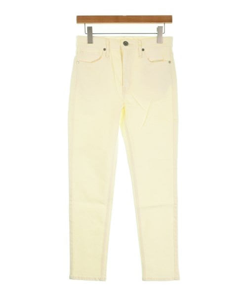 upper hights(アッパーハイツ)デニムパンツ 白 サイズ:24(S位)/2200689784019