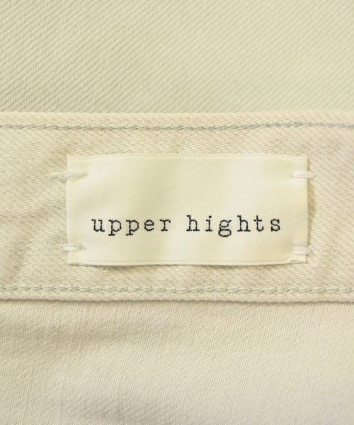 upper hights（アッパーハイツ）デニムパンツ 白 サイズ:24(S位) レディース/2200689784026