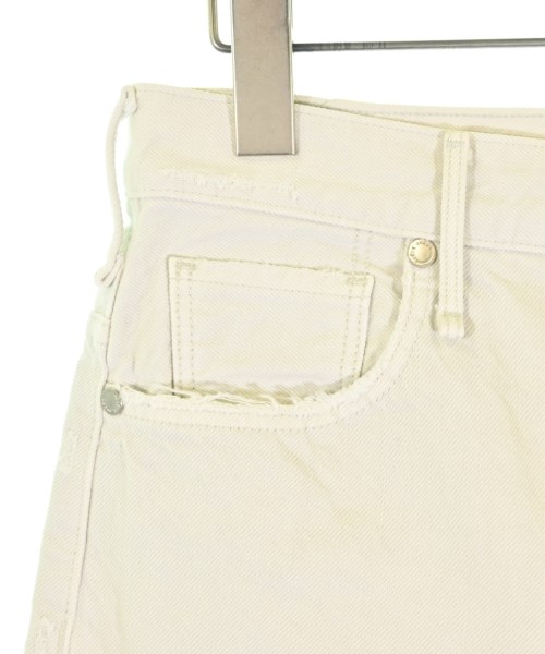 upper hights（アッパーハイツ）デニムパンツ 白 サイズ:24(S位) レディース/2200689784026