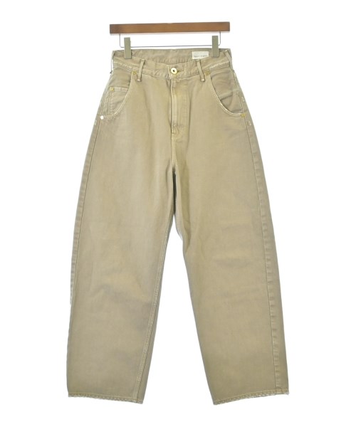upper hights(アッパーハイツ)デニムパンツ ベージュ サイズ:24(S位)/2200687449163