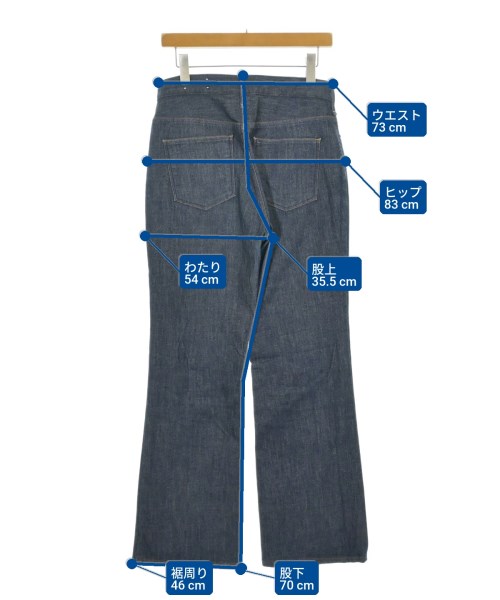 upper hights（アッパーハイツ）デニムパンツ 紺 サイズ:26(M位) レディース/2200692873014