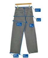 upper hights（アッパーハイツ）デニムパンツ グレー サイズ:25(S位) レディース/2200693349020