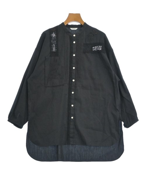 haupia(ハウピア)カジュアルシャツ 紺 サイズ:38(M位)/2200674680012