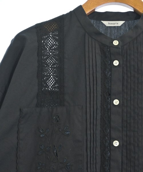 haupia（ハウピア）カジュアルシャツ 紺 サイズ:38(M位) レディース/2200674680012