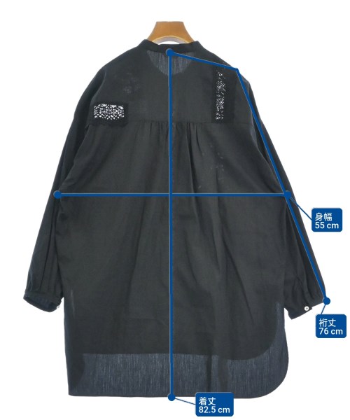 haupia（ハウピア）カジュアルシャツ 紺 サイズ:38(M位) レディース/2200674680012