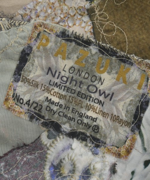 PAZUKI（パズキ）ストール 黒 サイズ:- レディース/2200637716031