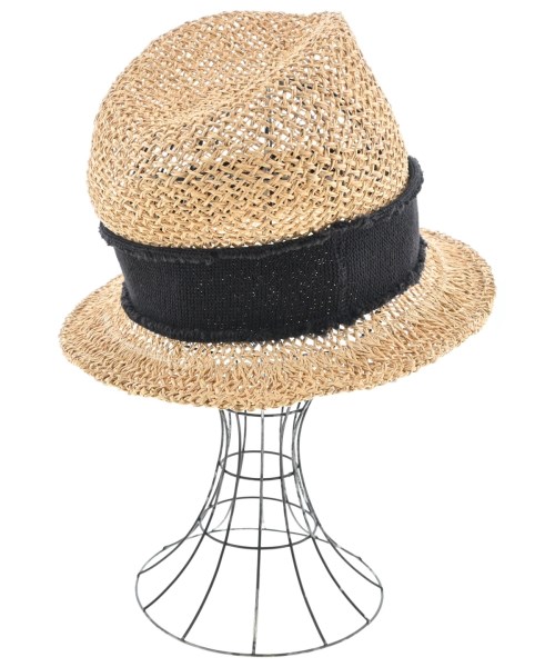 SCHA（シャー）ストローハット ベージュ サイズ:M レディース/2200679184041