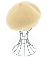 カオリノモリ（カオリノモリ）ハンチング・ベレー帽 黄 サイズ:57.5cm レディース/2200689266690