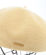 カオリノモリ（カオリノモリ）ハンチング・ベレー帽 黄 サイズ:57.5cm レディース/2200689266690