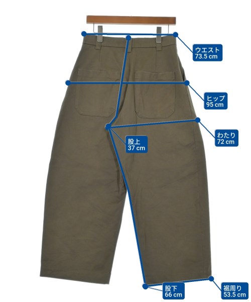 STUDIO NICHOLSON（スタジオニコルソン）チノパン カーキ サイズ:S メンズ/2200634722028