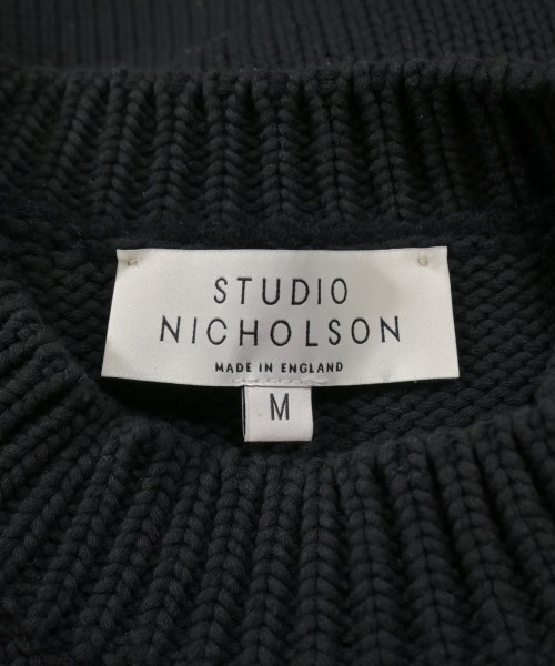 STUDIO NICHOLSON（スタジオニコルソン）ニット・セーター 黒 サイズ:M メンズ/2200635217028