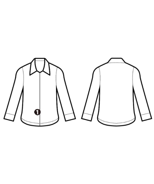 STUDIO NICHOLSON（スタジオニコルソン）カジュアルシャツ 黒 サイズ:F レディース/2200638058017