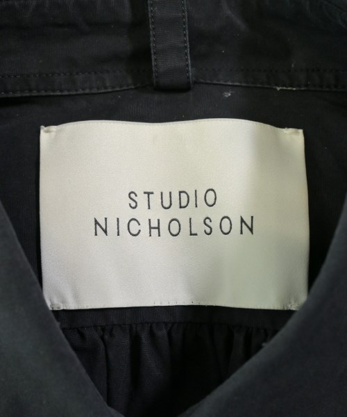 STUDIO NICHOLSON（スタジオニコルソン）カジュアルシャツ 黒 サイズ:F レディース/2200638058017