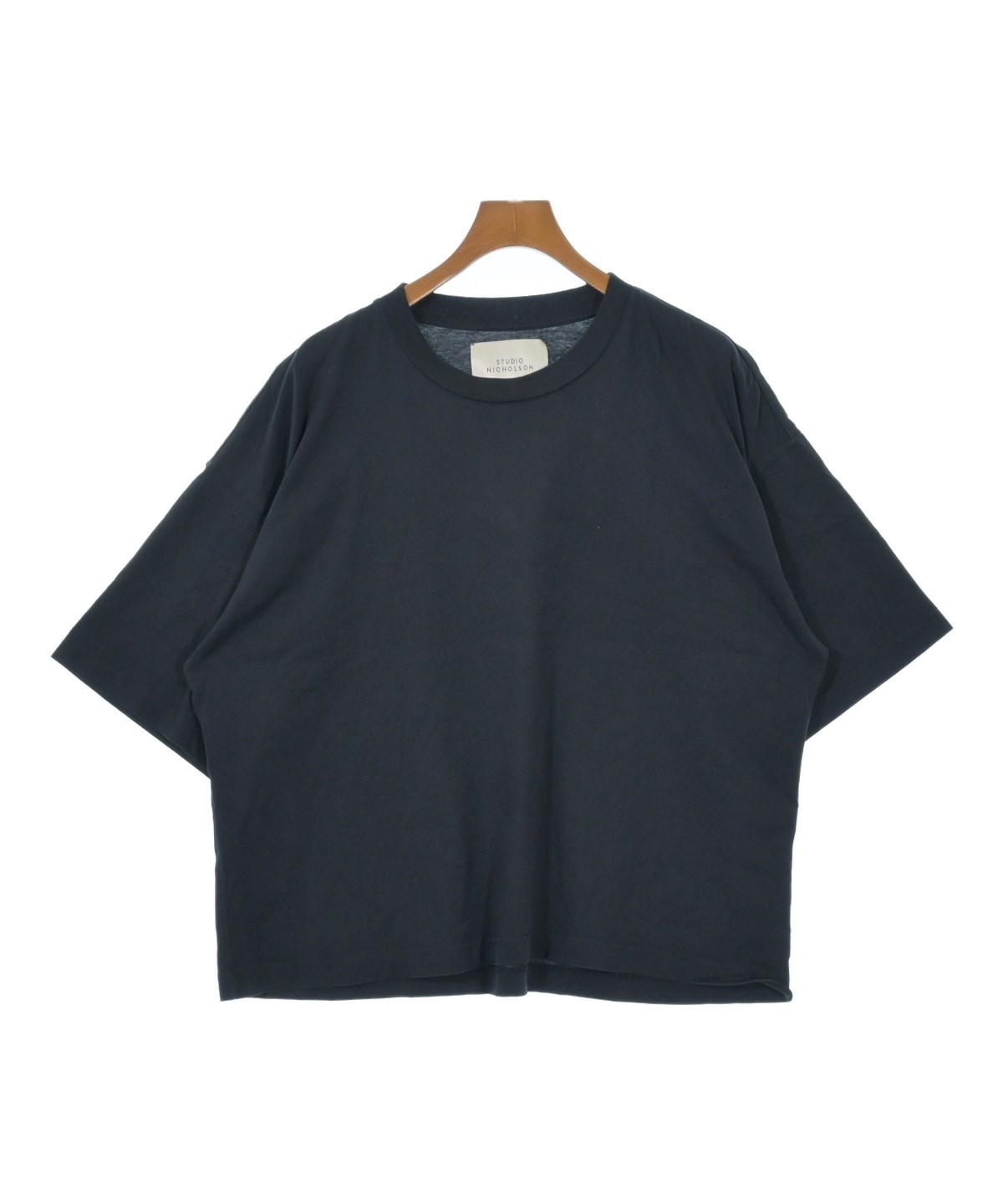 STUDIO NICHOLSON スタジオニコルソン Tシャツ・カットソー メンズ 【古着】【中古】 STUDIO NICHOLSON（スタジオニコルソン）Tシャツ・カットソー 紺