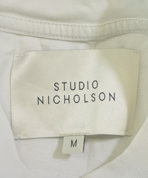 STUDIO NICHOLSON（スタジオニコルソン）Tシャツ・カットソー 白 サイズ:M メンズ/2200628244116