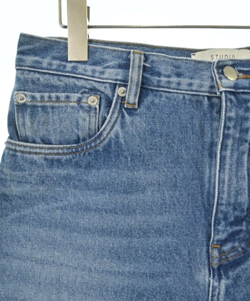 STUDIO NICHOLSON（スタジオニコルソン）デニムパンツ 青 サイズ:8(L位) レディース/2200629953079