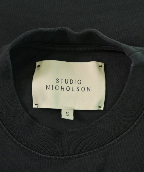 STUDIO NICHOLSON（スタジオニコルソン）Tシャツ・カットソー 黒 サイズ:S メンズ/2200641275029