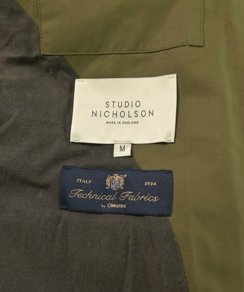STUDIO NICHOLSON（スタジオニコルソン）トレンチコート カーキ サイズ:M メンズ/2200628637017