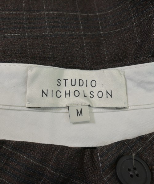 STUDIO NICHOLSON（スタジオニコルソン）スラックス 茶 サイズ:M メンズ/2200641925085