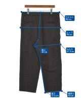 STUDIO NICHOLSON（スタジオニコルソン）スラックス 茶 サイズ:M メンズ/2200641925085