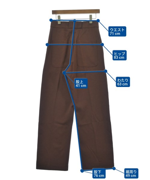 STUDIO NICHOLSON（スタジオニコルソン）その他 茶 サイズ:0(XS位) レディース/2200644569583