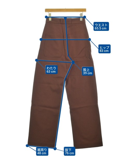 STUDIO NICHOLSON（スタジオニコルソン）その他 茶 サイズ:00(XS位) レディース/2200644746205