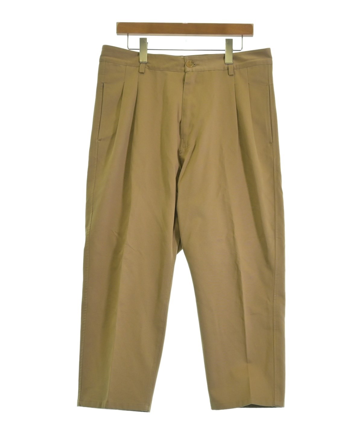 STUDIO NICHOLSON スタジオニコルソン クロップドパンツ メンズ 【古着】【中古】 STUDIO NICHOLSON（スタジオニコルソン）クロップドパンツ ベージュ