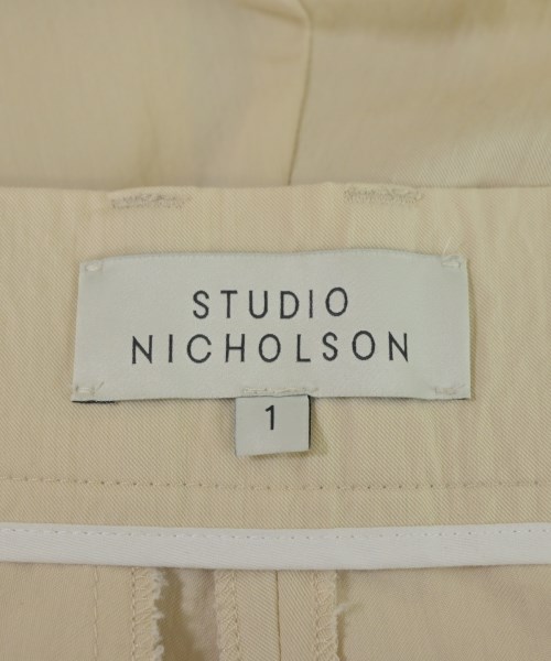 STUDIO NICHOLSON（スタジオニコルソン）チノパン 白 サイズ:1(XS位) レディース/2200622570037