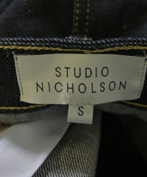 STUDIO NICHOLSON（スタジオニコルソン）デニムパンツ 紺 サイズ:S メンズ/2200622570044