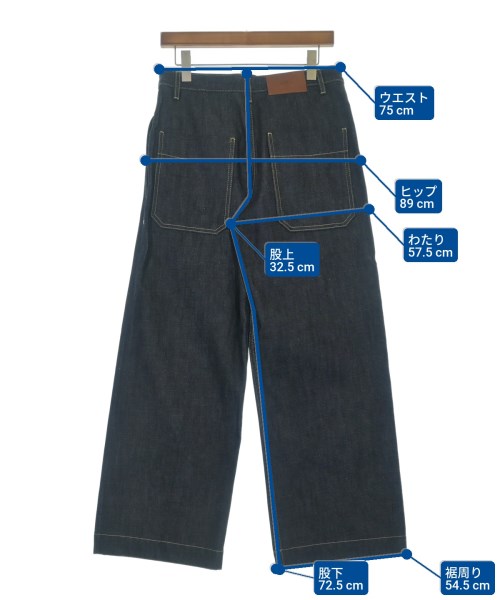 STUDIO NICHOLSON（スタジオニコルソン）デニムパンツ 紺 サイズ:S メンズ/2200622570044