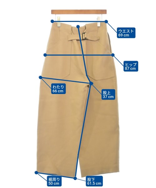 STUDIO NICHOLSON（スタジオニコルソン）スラックス ベージュ サイズ:1(S位) メンズ/2200623972014