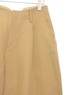 STUDIO NICHOLSON（スタジオニコルソン）スラックス ベージュ サイズ:1(S位) メンズ/2200623972014