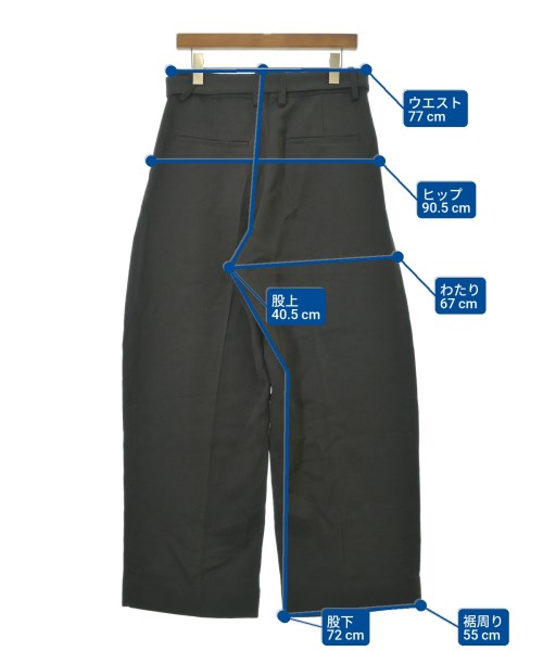 STUDIO NICHOLSON（スタジオニコルソン）スラックス グレー サイズ:S メンズ/2200632835072