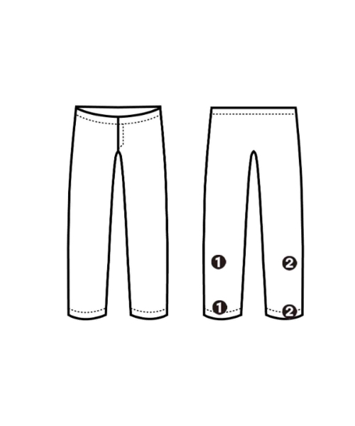 STUDIO NICHOLSON（スタジオニコルソン）チノパン 白 サイズ:M メンズ/2200621105025