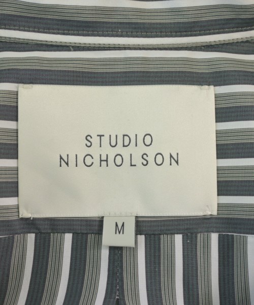STUDIO NICHOLSON（スタジオニコルソン）カジュアルシャツ 緑 サイズ:M メンズ/2200634520037