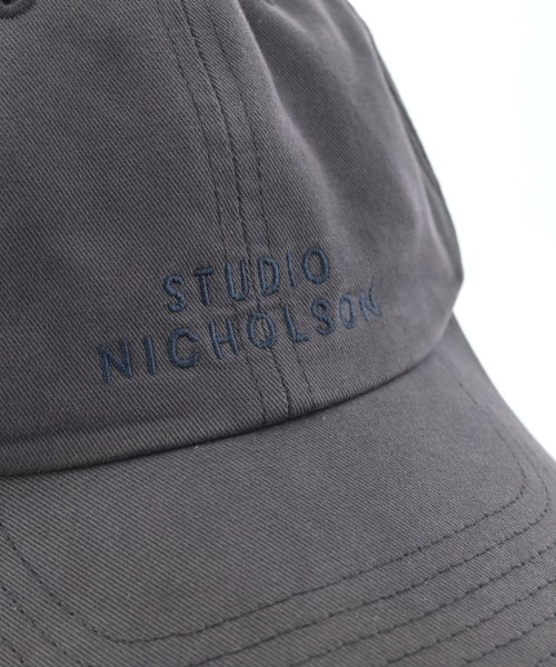 STUDIO NICHOLSON（スタジオニコルソン）キャップ グレー サイズ:- メンズ/2200611817020